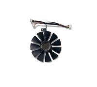 KAYOUDE Nuova ventola di raffreddamento GPU FDC10U12S9-C FDC10H12S9-C GTX1080 da 87 mm compatibile for scheda video ASUS ROG Strix GTX 1060 1070 1080 1080Ti 980 RX480(FAN-C)