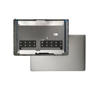KAYOUDE NUOVO Compatibile for Lenovo IdeaPad 1-15ADA7 1 15AMN7 Copertura LCD Posteriore/Lunetta Lcd Frontale Della del Telaio/Cerniere LCD/Tappo di copertura della cerniera(Silver A Shell)