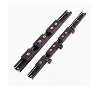 KAYOUDE SGB20N 47mm Guida lineare a doppio asse integrata annerita SGR20N Set di blocchi guida for macchinari for la lavorazione del legno Parte for stampante 3D(SGB20N-5 LOCK,600mm)