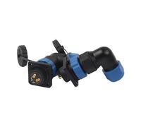 KAYPBWQMG SP20 IP68 Connettore Impermeabile Gomito Quadrato 4 Fori Pannello Maschio Femmina Presa Cavo for Saldatura connettore aeronautico(SPW20-14S)