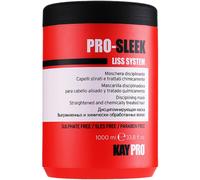 KEPRO Kay Pro PRO-SLEEK Liss System MASCHERA Disciplinante per Capelli Stirati e Trattati Chimicamente, 1000 ml