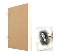 Kayqbonke Sketchbook A5, Sketchbook 160GSM con Design a Fogli Mobili, 75 Pagine di Quaderno da Disegno, Quaderno A5 per Disegno, Schizzi, Pittura, Appunti, Graffiti