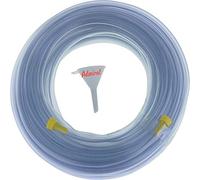 Kayser 857503 - Livella a tubo flessibile, lunghezza 30 m con tappi e imbuto