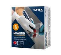 Kayser.De - Evidenziatore Permanente linea rossa larghezza di 4 - 12 mm impermeabile