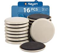 Kayzn Set di 16 pattini rotondi riutilizzabili per mobili pesanti