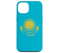 KAZAKHSTAN BANDIERA NAZIONALE AQUILA E SOLE ALMATY ASTANA Custodia per iPhone 13