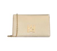 Kazar, ,Bags ,Donna ,Giallo ,ONE SIZE Piccola borsa dorata su una catena con un grande monogramma