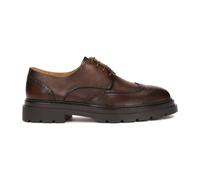 Kazar - Brogues marroni in stile derby con decorazioni traforate - - Shoes - Uomo - Marrone - 46 EU