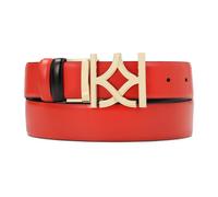 Kazar - Cintura rossa e nera a doppia faccia - - Accessories - Donna - Rosso - 100 CM