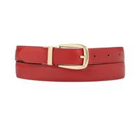 Kazar - Cintura rossa e nera con fibbia dorata - - Accessories - Donna - Rosso - 80 CM