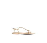 Kazar - Comode sandali dorati con decorazione in metallo - - Shoes - Donna - Giallo - 41 EU