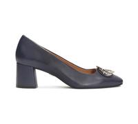 Kazar - Décolleté in pelle blu navy con dettagli in metallo - - Shoes - Donna - Blu - 37 EU