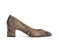 Kazar - Décolleté Kazar in embossed leather with animal print - - Shoes - Donna - Beige - 38 EU
