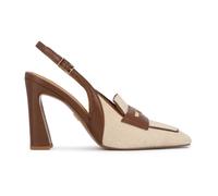 Kazar - Décolleté slingback Kazar con un tocco di moderna eleganza - - Shoes - Donna - Marrone - 37 EU
