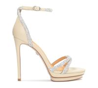 Kazar - Decorato con sandali da sposa in zirconi su una piattaforma e un alto tacco - - Shoes - Donna - Multicolore - 36 EU