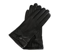 Kazar - Eleganti guanti neri con un nodo decorativo - - Accessories - Donna - Nero - M