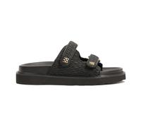 Kazar - Infradito neri in pelle stampata su una comoda suola - - Shoes - Donna - Nero - 36 EU