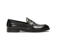 Kazar - Mocassini da uomo in pelle nera con penny.Questo prodotto veste largo. - - Shoes - Uomo - Nero - 44 EU