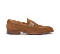 Kazar - Mocassini marroni in camoscio con perforazioni - - Shoes - Uomo - Marrone - 43 EU