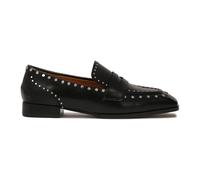 Kazar - Mocassini neri con rivetti in metallo argentato - - Shoes - Donna - Nero - 36 EU