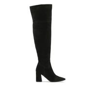 Kazar - Moschettieri in camoscio con tacco largo - - Shoes - Donna - Nero - 36 EU