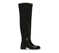 Kazar - Moschettieri in pelle con tacchi piatti - - Shoes - Donna - Nero - 41 EU