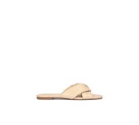 Kazar - Mules in morbida pelle su suola piatta - - Shoes - Donna - Beige - 37 EU