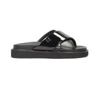 Kazar - Mules neri realizzati in due tipi di pelle - - Shoes - Donna - Nero - 36 EU