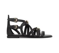 Kazar - Sandali Bassi Stile Gladiatore - - Shoes - Donna - Nero - 36 EU