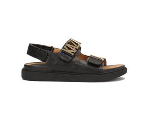 Kazar - Sandali decorati con lettere metalliche e rilievo - - Shoes - Donna - Nero - 38 EU