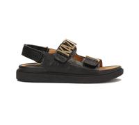 Kazar - Sandali decorati con lettere metalliche e rilievo - - Shoes - Donna - Nero - 39 EU