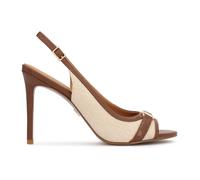 Kazar - Sandali Kazar beige in tessuto e pelle marrone - - Shoes - Donna - Beige - 41 EU