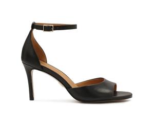Kazar - Sandali neri classici con tacco intero - - Shoes - Donna - Nero - 37 EU