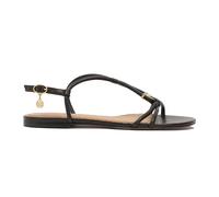 Kazar - Sandali neri in pelle con decorazione gioiello - - Shoes - Donna - Nero - 36 EU