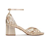 Kazar - Sandali post oro con cinturini intrecciati - - Shoes - Donna - Giallo - 37 EU