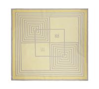 Kazar - Sciarpa di seta gialla - - Accessories - Donna - Giallo - ONE SIZE