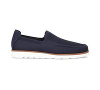 Kazar, ,Shoes ,Uomo ,Blu ,45 EU Scarpe slip-on blu navy in tessuto stretch