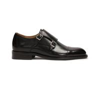 Kazar, ,Shoes ,Uomo ,Nero ,42 EU Doppio monaci in pelle liscia