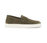 Kazar - Slip-on sneakers in camoscio colore khaki - - Shoes - Uomo - Verde - 41 EU