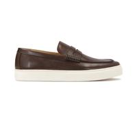 Kazar - Sneakers slip-on marroni su suola bianca - - Shoes - Uomo - Marrone - 43 EU