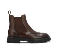 Kazar - Stivaletti Chelsea in Pelle con Dettagli Brogue - - Shoes - Uomo - Marrone - 42 EU
