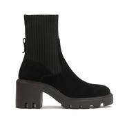 Kazar - Stivaletti neri in camoscio con gambale a calza - - Shoes - Donna - Nero - 37 EU