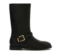Kazar - Stivaletti slip-on piatti in pelle nera - - Shoes - Donna - Nero - 37 EU