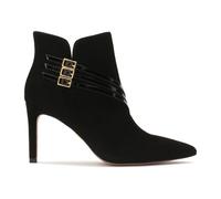 Kazar - Stivali in camoscio decorati con strisce - - Shoes - Donna - Nero - 40 EU