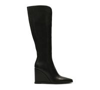 Kazar - Stivali in pelle su una piattaforma con punta - - Shoes - Donna - Nero - 38 EU