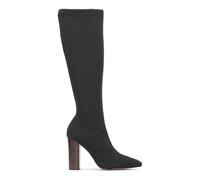 Kazar - Stivali in tessuto stretch con tacchi marroni - - Shoes - Donna - Nero - 38 EU