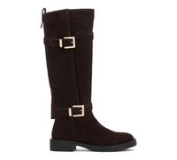 Kazar - Stivali marroni in camoscio con doppia parte superiore.Questo prodotto veste piccolo. - - Shoes - Donna - Marrone - 39 EU