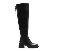 Kazar - Stivali neri in pelle con un gambale sotto il ginocchio - - Shoes - Donna - Nero - 38 EU