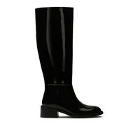 Kazar - Stivali neri laccati isolati - - Shoes - Donna - Nero - 37 EU