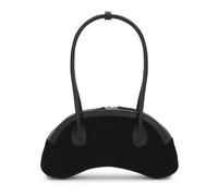 Kazar Studio, ,Bags ,Donna ,Nero ,ONE SIZE Kazar Studio Borse a spalla nere in pelle scamosciata con manici lunghi